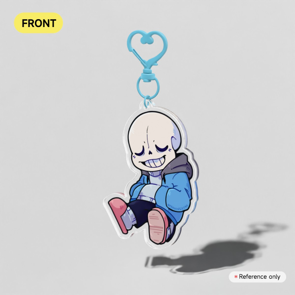 Sans Acrylic Keychain