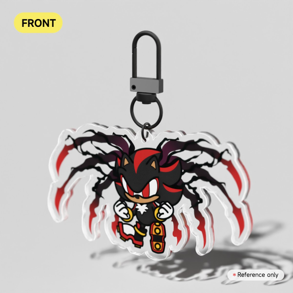 Doom Wing Shadow Acrylic Keychain