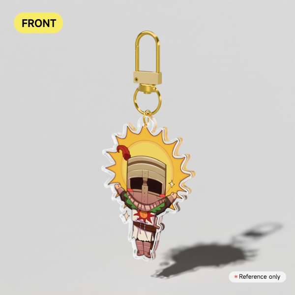 Solaire's Sun Keychain