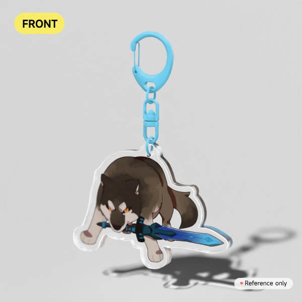 Sif And Artorias Sword Keychain