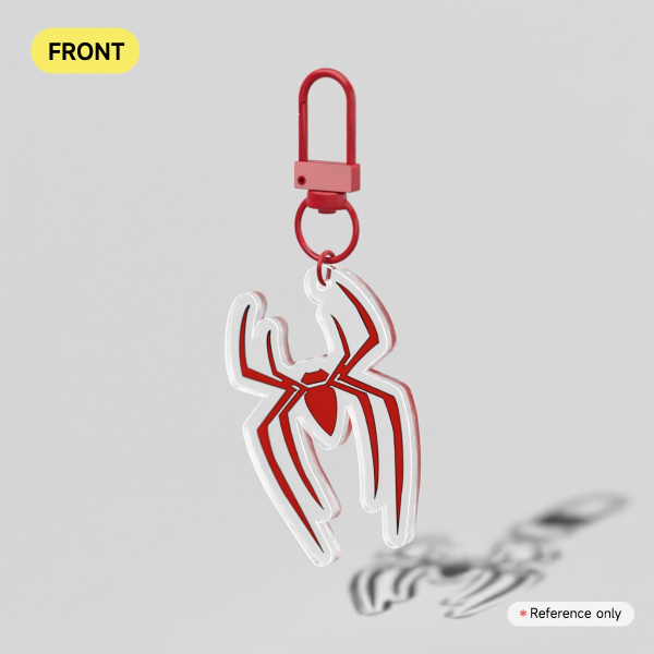 Spider-Man Symbol Keychain