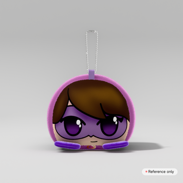 Raven Mochikororin Plush Keychain