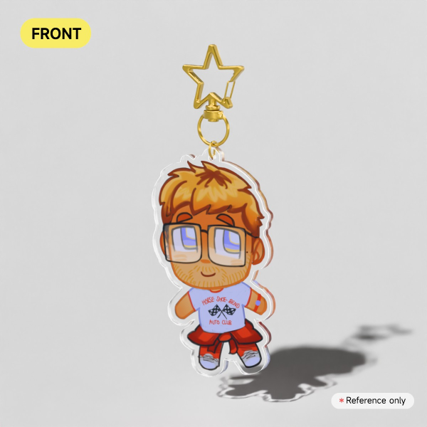 Ryland Grace Keychain (horse shoe bend shirt)