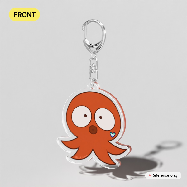 Nakamura’s octopus Clear Acrylic Keychains