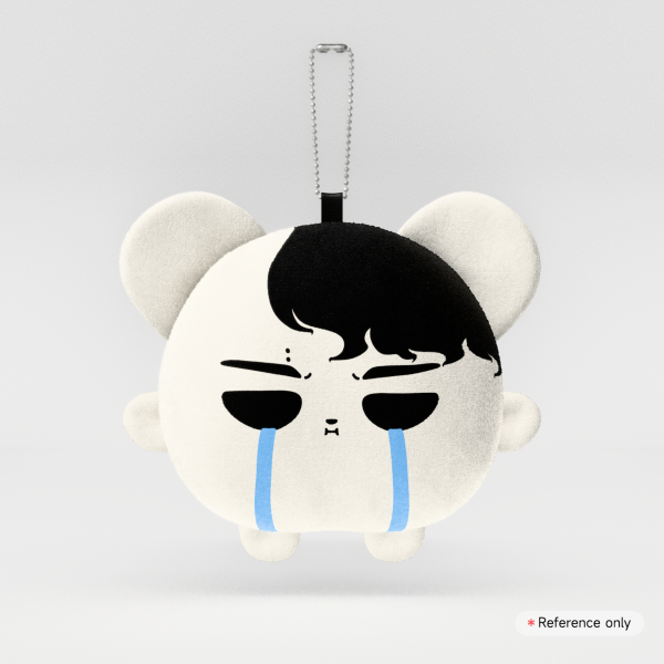 Weasel Kiyoomi Mochi Face Plush Keychain