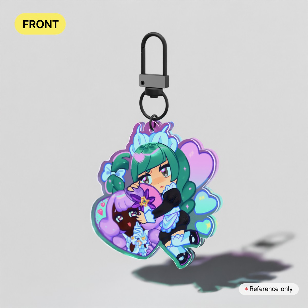 Lebanne Legends Z-A Heart Keychain