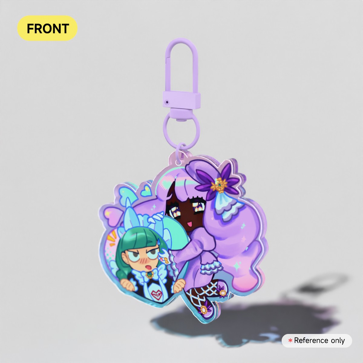 Jacinthe Legends Z-A Heart Keychain