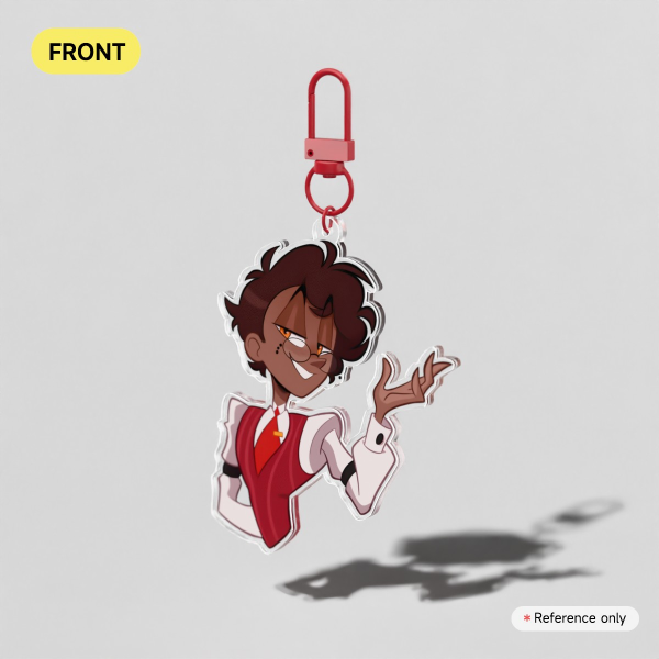 Human Alastor Keychain 3in