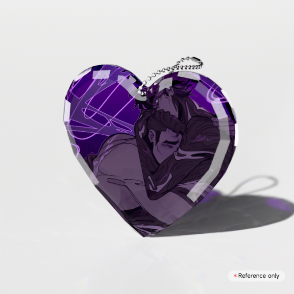 Hexcore Thick Acrylic Block Keychain