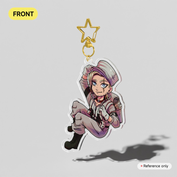 Trash Strong Supporter Charm