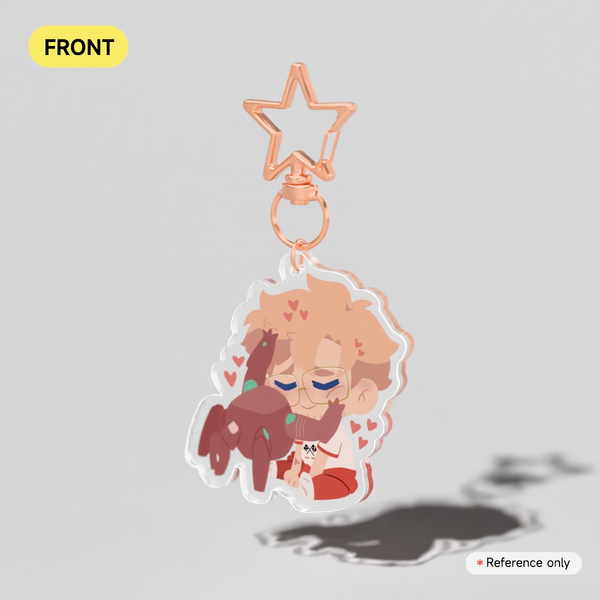 "Good Grace!" Headpat Keychain | Project Hail Mary