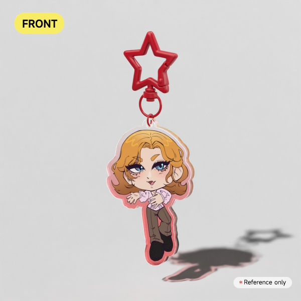 Lestat De Lioncourt TVL IWTV Gradient Acrylic Keychain