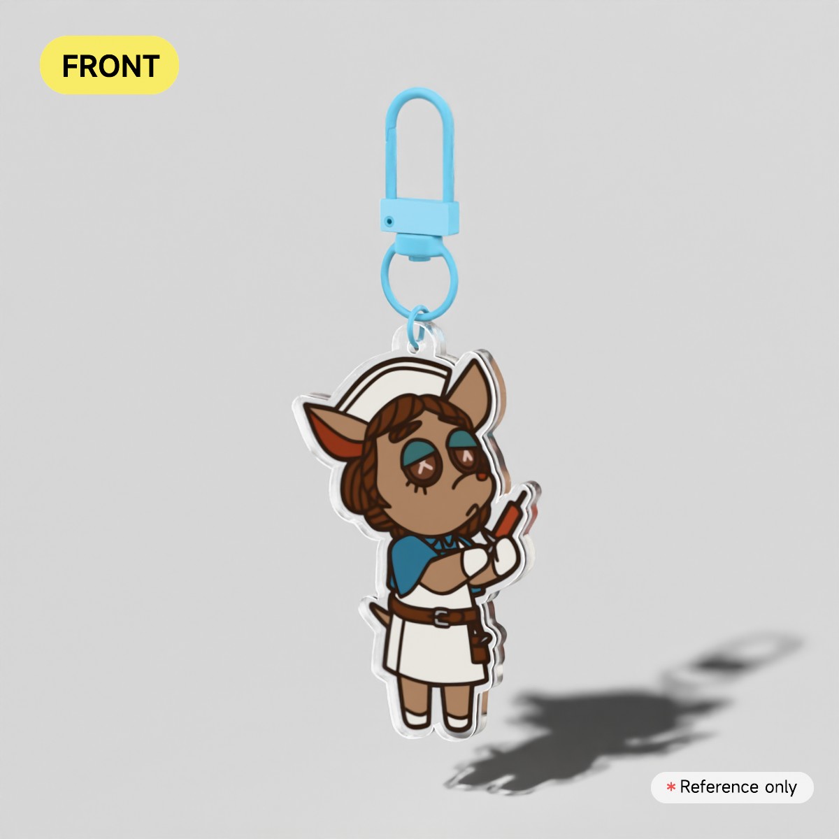 Doctor Villager Keychain