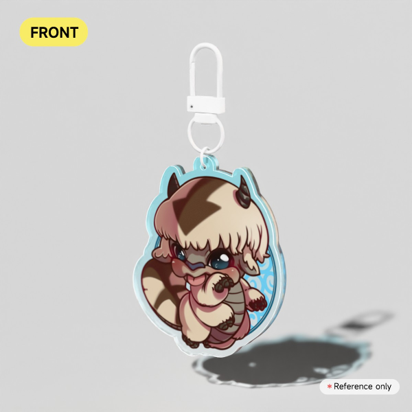 Appa - the last airbender Clear Acrylic Keychains