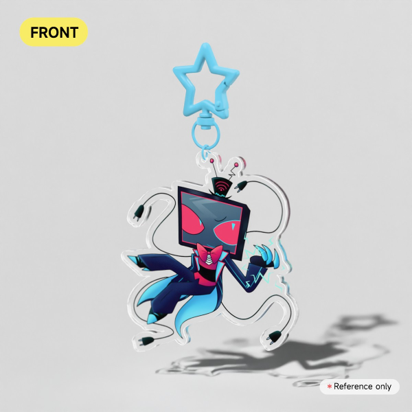 Vox Hazbin Hotel Clear Acrylic Keychain