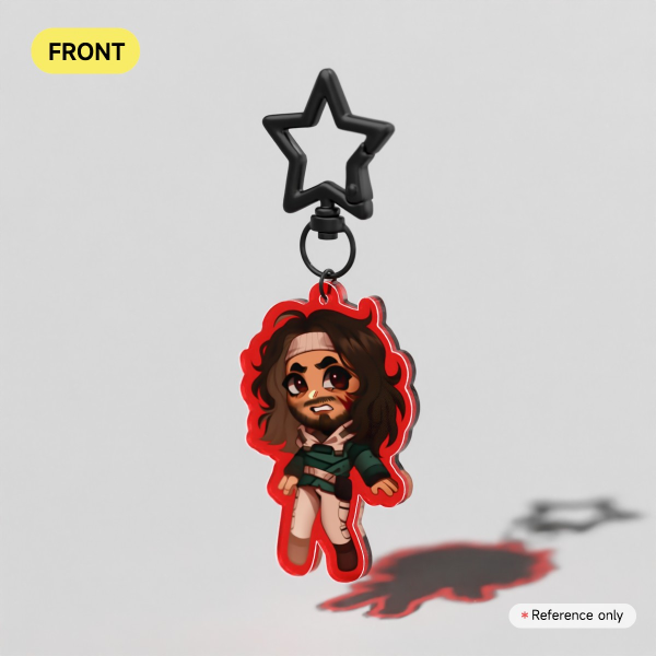 Colored Edge Acrylic Keychains - Simon Iron Lung