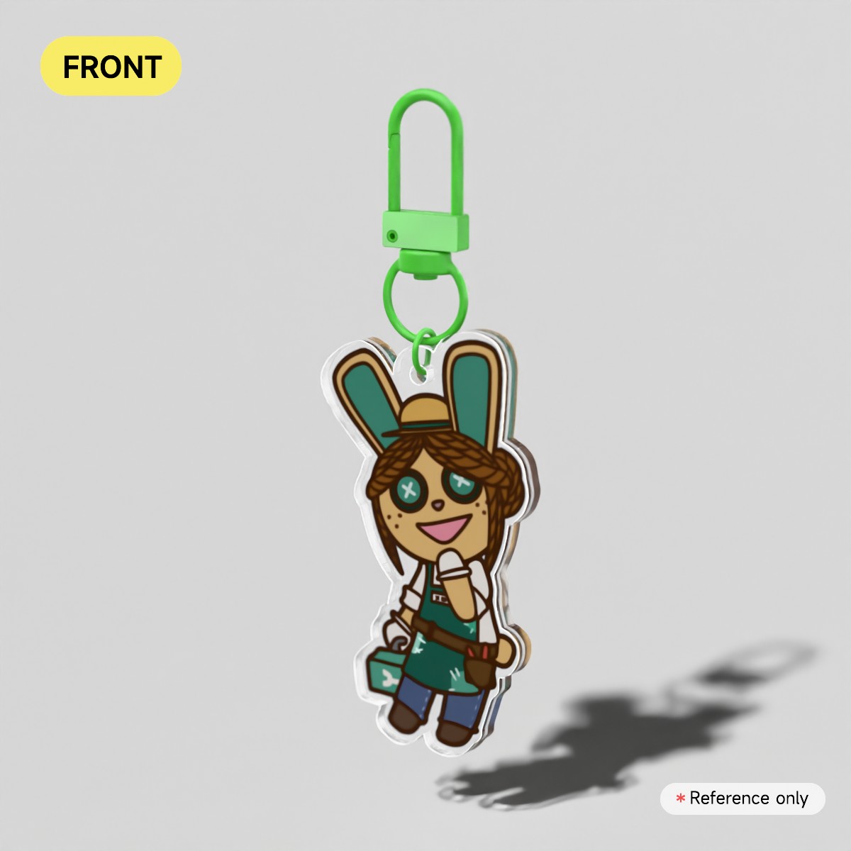 Gardener Villager Keychain