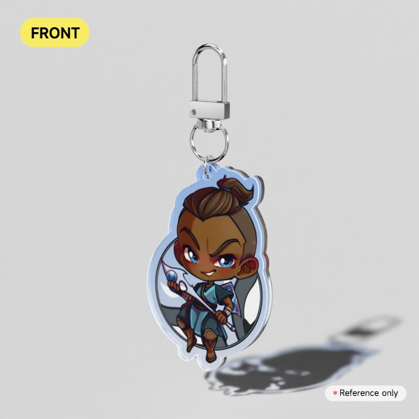 Sokka - the last airbender Clear Acrylic Keychains