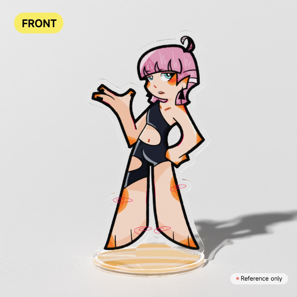 PASWG panty and stocking Polyurethane Acrylic Standee