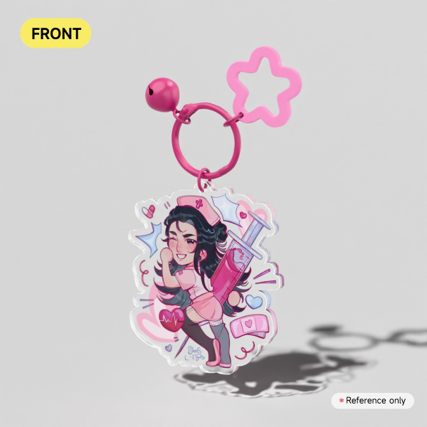 Nurse geto/kenjaku keychain
