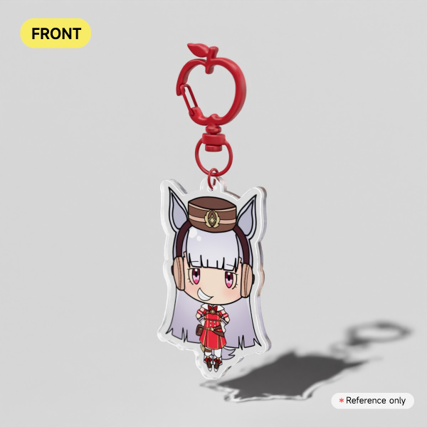 Goldship keychain
