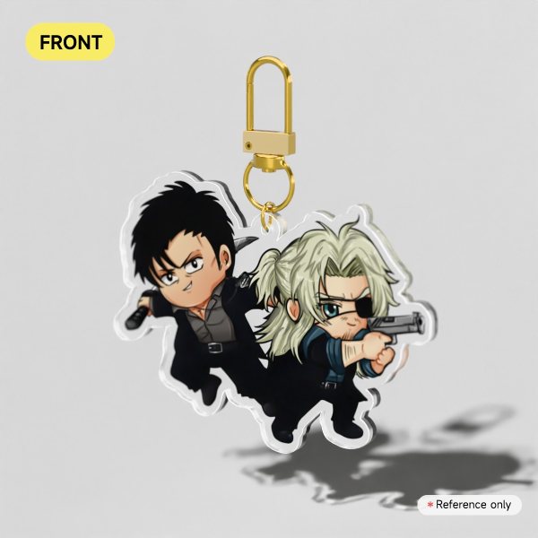 Nicolas Brown and Worick Arcangelo chibi charm