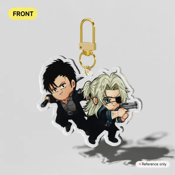 Nicolas Brown and Worick Arcangelo chibi charm