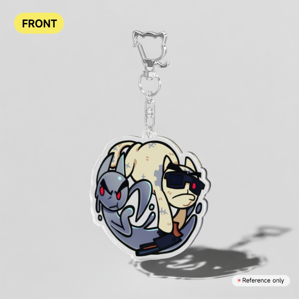 C-800 and C-1000 - Clear Acrylic Keychain