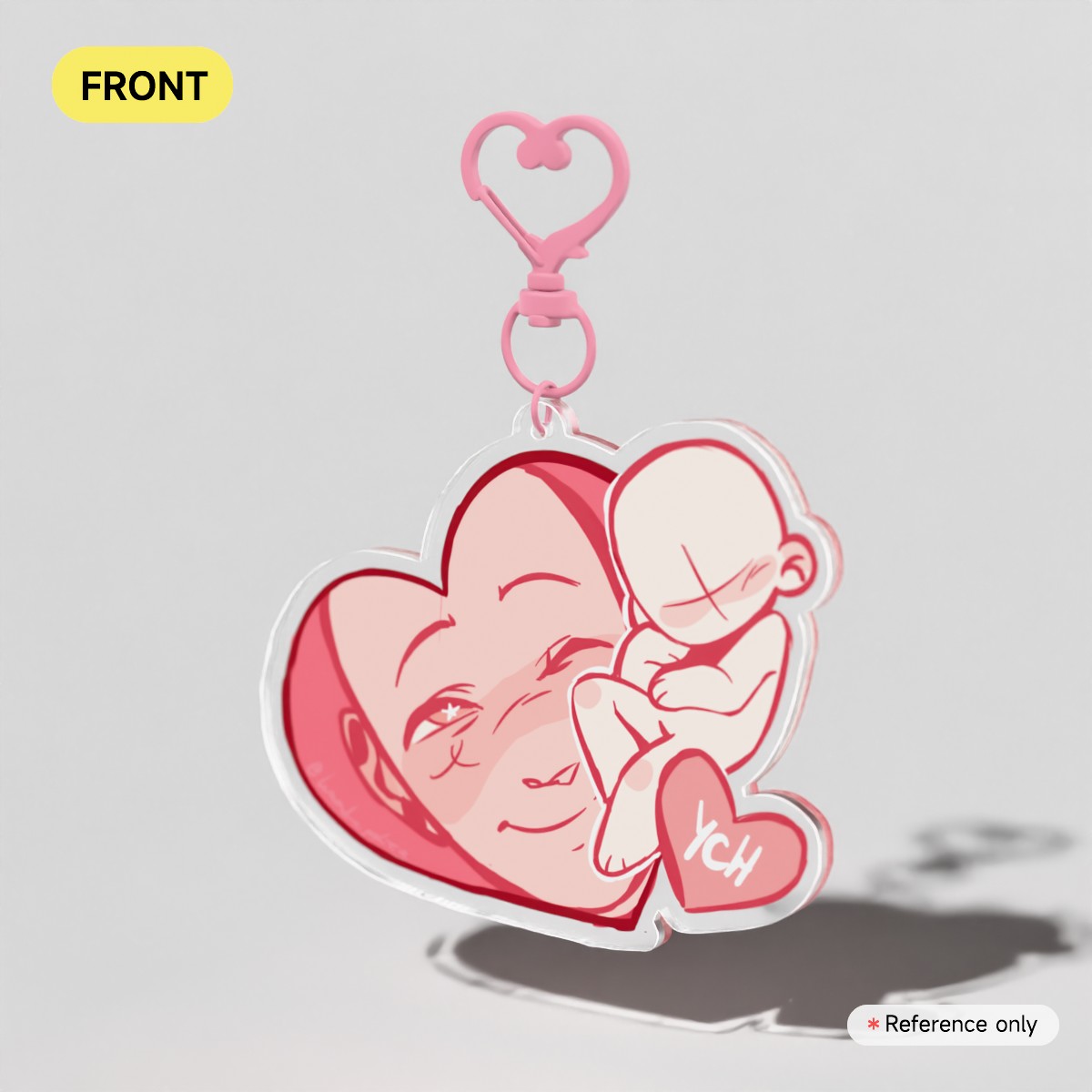 Cute YCH keychain!