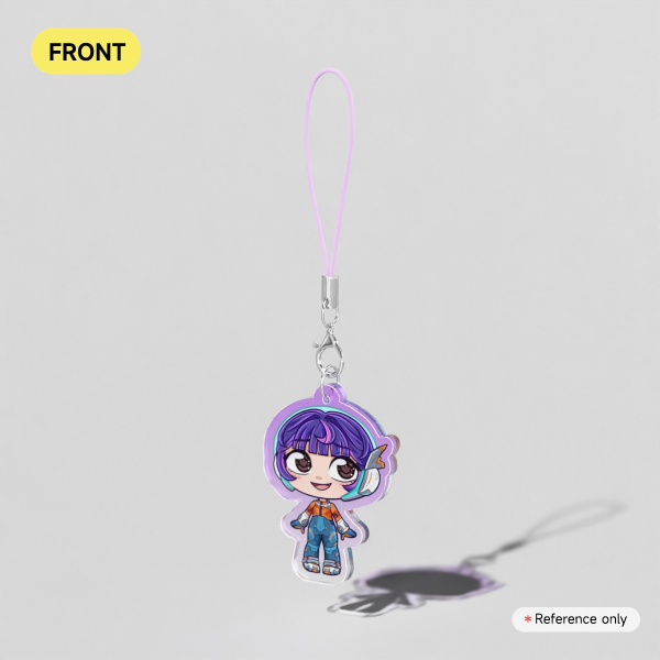 Juno / Overwatch Colored Edge Acrylic Keychain