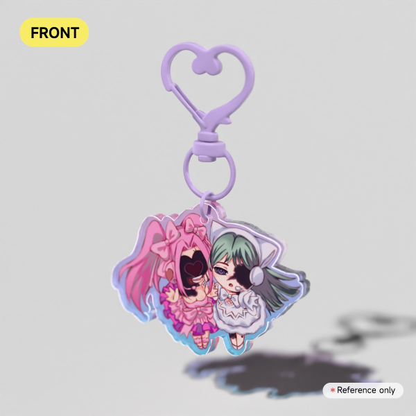 [ZOMBIE STAGE] MiziSua Colored Edge Acrylic Keychains