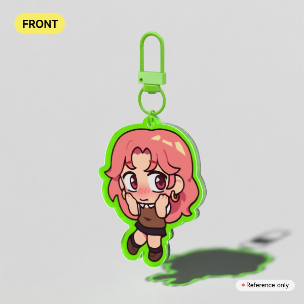 Green Yuri Aya Acrylic Keychain