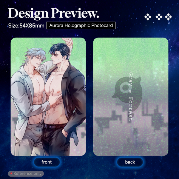 Forrest & Gray - Aurora Holographic Photocard