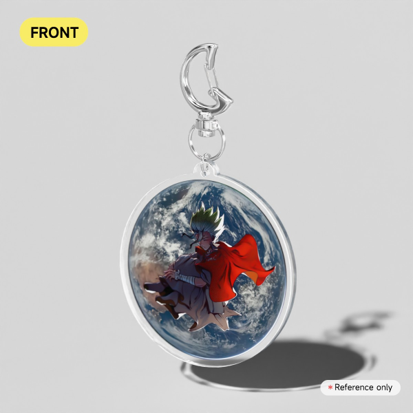 [Dr. STONE Keychain 6cm] Senku Earth