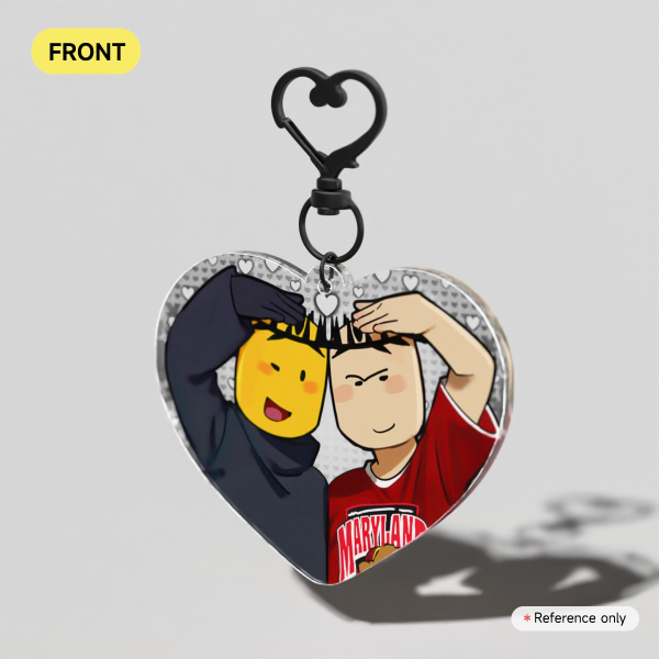 Dignity x Zuka Clear Acrylic Keychain