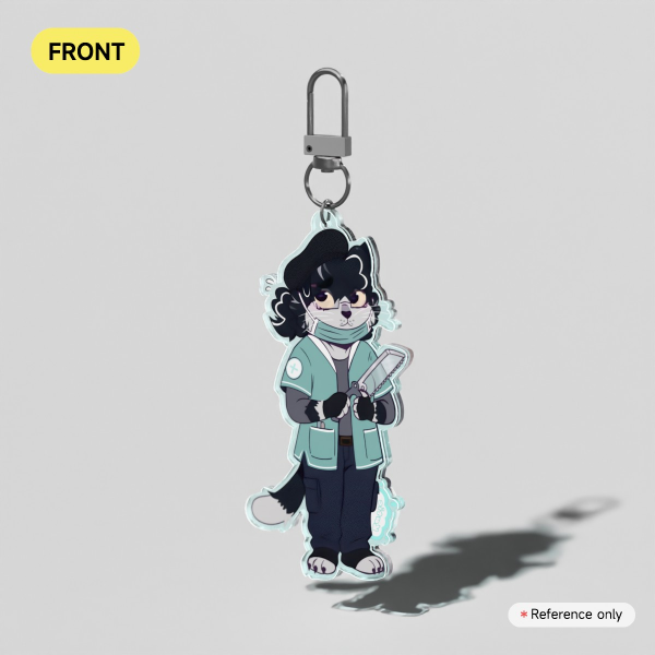 [PIGGY] Katie Acrylic Keychains