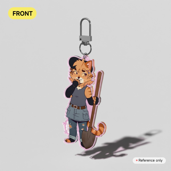 [PIGGY] Kitty Acrylic Keychains