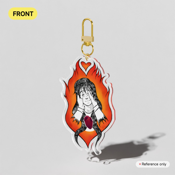 Burning Desire Keychain