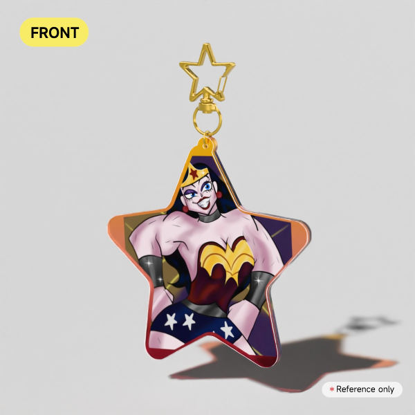 Wonder Woman Acrylic Keychains