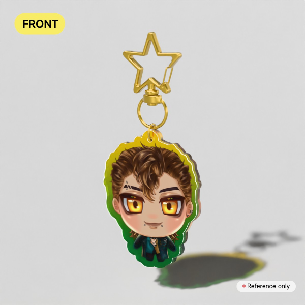 GoldBullet Acrylic Keychain by starcelestias