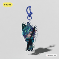 Sad Bunny Keychain