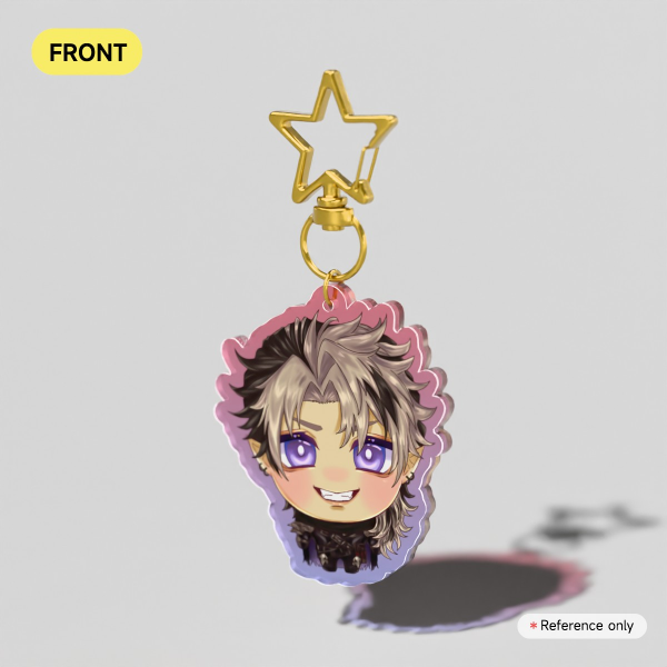 Crimzon Ruze 2.0 Acrylic Keychain by starcelestias
