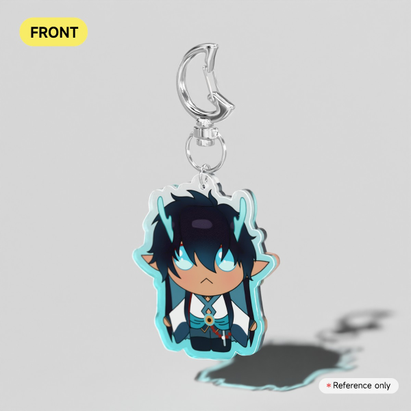Dan Heng IL Colored Edge Acrylic Keychain