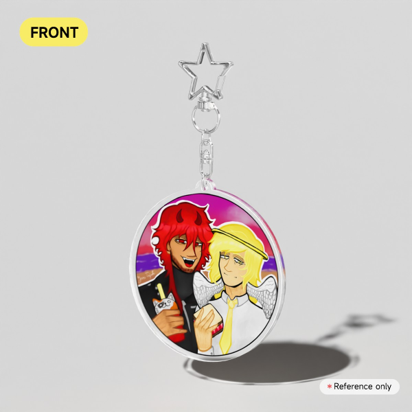 Beach Day Keychain