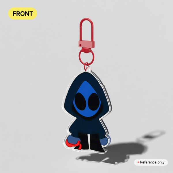 CREEPYPASTA | Eyeless Jack Double-Sided Acrylic Charm Clear