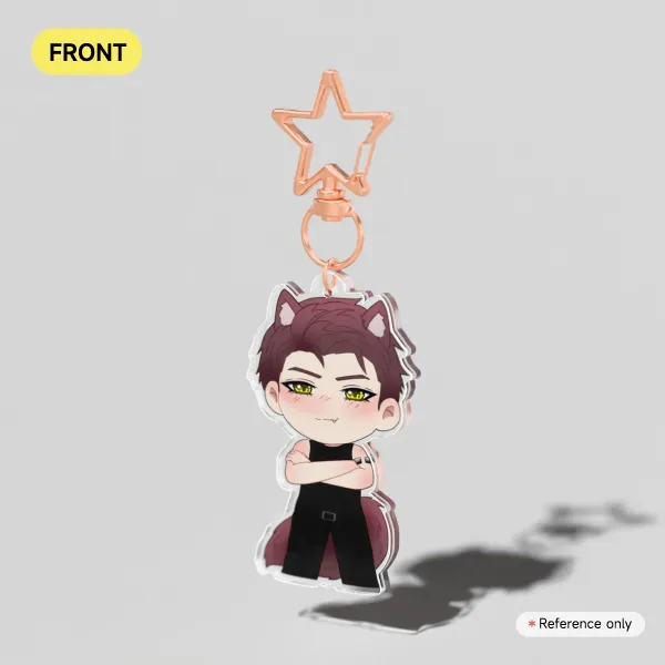 Clear Acrylic Keychains