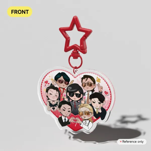 BTS 2.0 Arirang Clear Acrylic Keychain