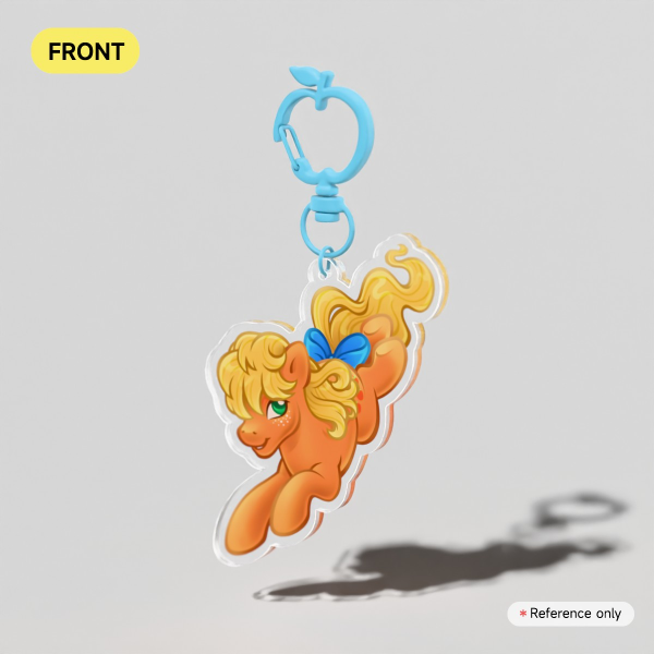 MLP G1 Applejack Keychain