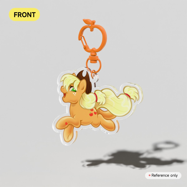 MLP G4 Applejack Keychain