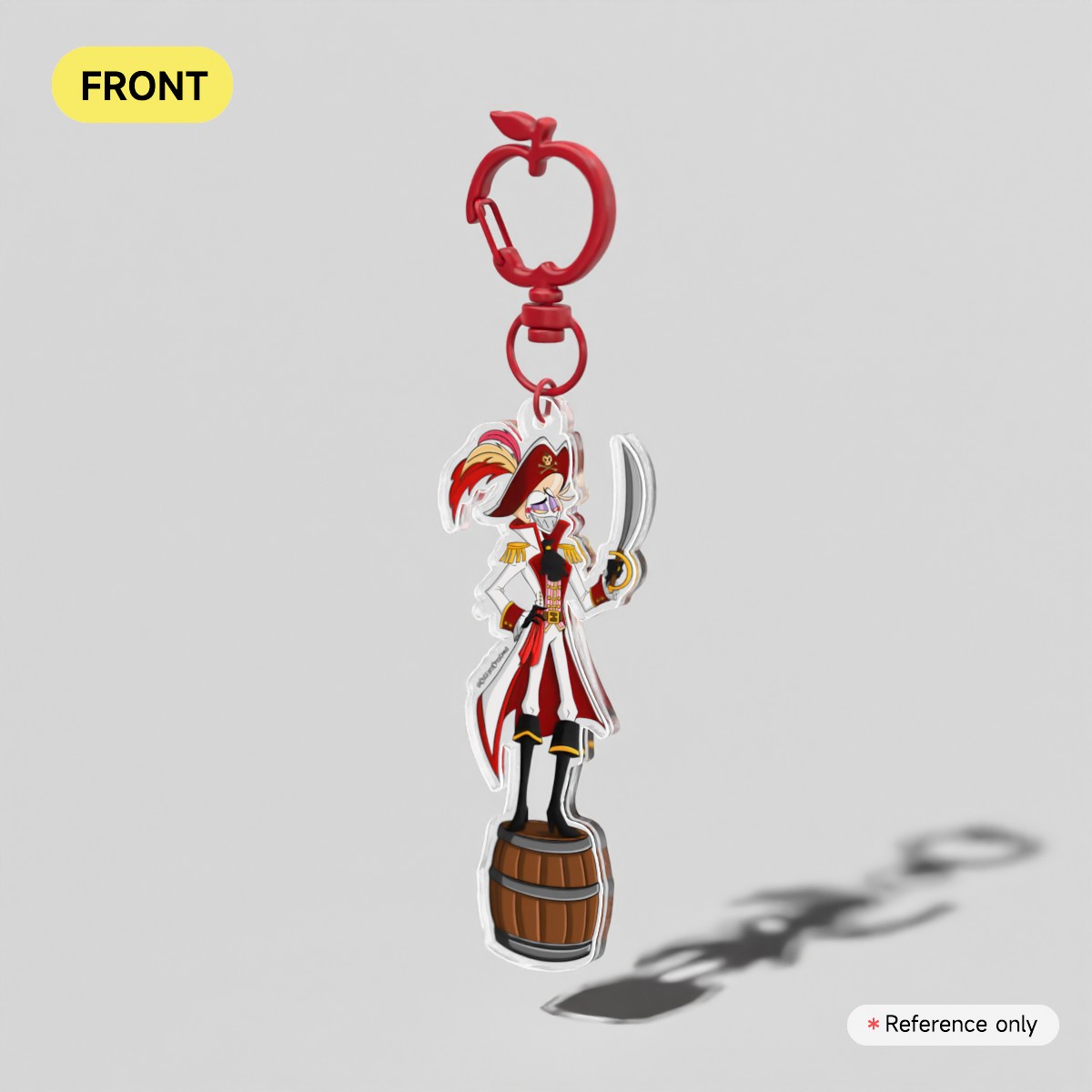 Pirate Lucifer Keychain